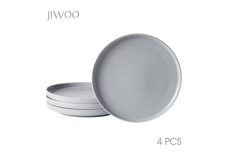JIWOO Pastateller 10.5zoll,Geschirrset,Essteller,Pastateller,Salatteller,Brotteller, (4 St), Hochwertiges Keramik,Leichter Luxus von JIWOO
