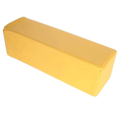 JIXINHEKEJI Sofa Bett Armlehnen Kissen, Wasserdicht(Size:7.9 * 7.9 * 21.6in,Color:Yellow) von JIXINHEKEJI