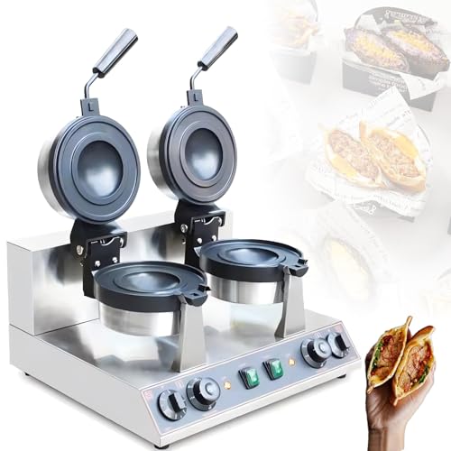 2600 W/1300 W UFO-Burger-Maker, nicht beschichteter Burger-Waffeleisen, mit 0–5 Zeit- und 122–572 °F Temperaturregelung, für das Frühstück in der Küche zu Hause, Mini-Burger-Waffeleisen double-head 2600 W/1300 W UFO-Burger-Maker, nicht beschichteter Burger-Waffeleisen, mit 0–5 Zeit- und 122–572 °F Temperaturregelung, für das Frühstück in der Küche zu Hause, Mini-Burger-Waffeleisen double-head von JIYINGHUI
