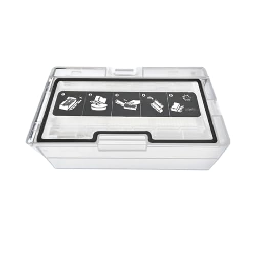 JIYUTQQ Teile Hauptseitenbürste, Wischtuch, Staubbeutel, Hauptbürstenabdeckung, Staubbehälter, Kompatibel mit Roborock S8 Pro Ultra, Ersatzteile for Roboterstaubsauger(Dust Collection Box 1 pcs) von JIYUTQQ