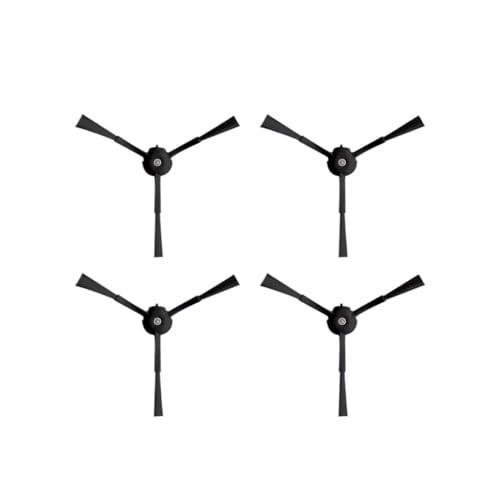 JIYUTQQ Teile Hauptseitenbürste, Wischtuch, Staubbeutel, Hauptbürstenabdeckung, Staubbehälter, Kompatibel mit Roborock S8 Pro Ultra, Ersatzteile for Roboterstaubsauger(Side Brush 4 pcs) von JIYUTQQ