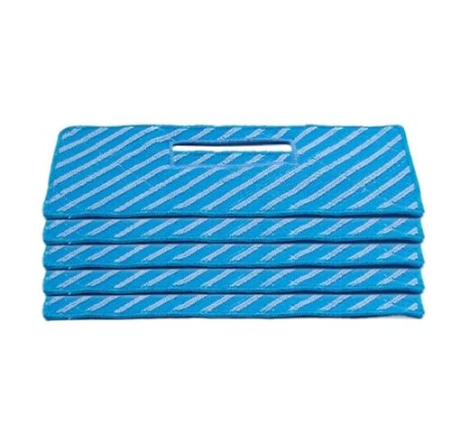 JIYUTQQ Teile Wassertank, Mopp, kompatibel for Midea P6 Master, V5, P3 Multi, V1Pro, Q5, Kehrmaschinenzubehör(Mop 5pcs) von JIYUTQQ