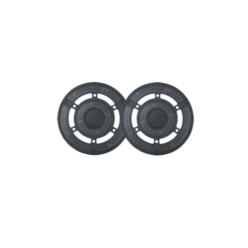 JIYUTQQ Teile Wischpadhalter, Wischmopp, Kompatibel for ECOVACS DEEBOT X2, X2Pro, DEX86-92EA, Kehrroboter-Zubehör(2pc Black mop Holders with mop.) von JIYUTQQ