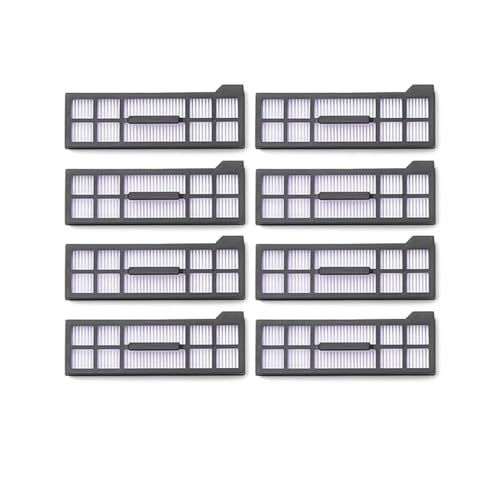 Teile 8 Stück HEPA-Filter, kompatibel mit eufy X10 Pro Omni, Kehrroboter-Zubehör Teile 8 Stück HEPA-Filter, kompatibel mit eufy X10 Pro Omni, Kehrroboter-Zubehör von JIYUTQQ