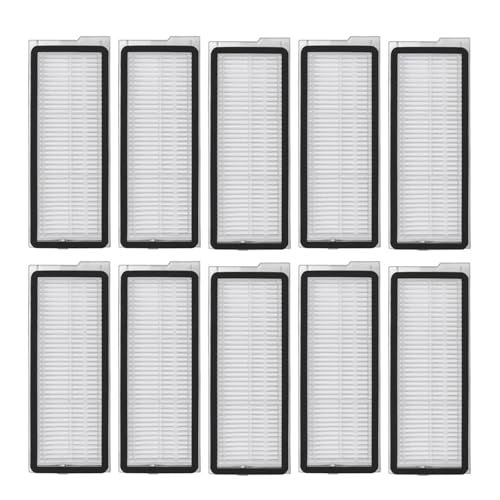 Teile Filter, kompatibel for Roborock Q Revo Pro, Q Revo S, Q Revo Maxv, Q Revo Plus, Roboter-Staubsauger-Ersatzteile(Filter 10 pcs) von JIYUTQQ
