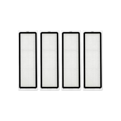 JIYUTQQ Teile HEPA-Filter, kompatibel for XIAOMI X20 Max, Roboterstaubsauger Zubehör(4 HEPA Filters) von JIYUTQQ