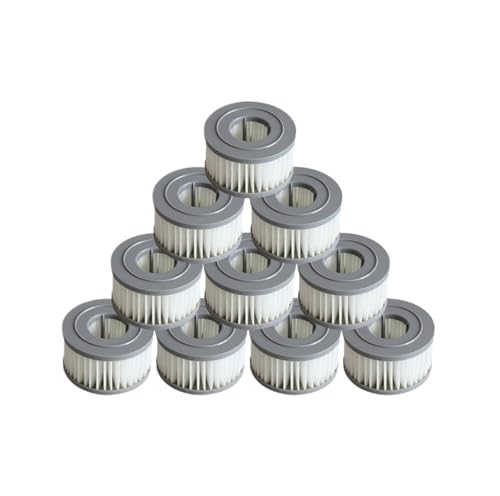 Teile HEPA-Filter, kompatibel mit JIMMY JV85, JV85 Pro, H9 PRO, Zubehör for Handstaubsauger(HEPA Filter 10 pcs) von JIYUTQQ