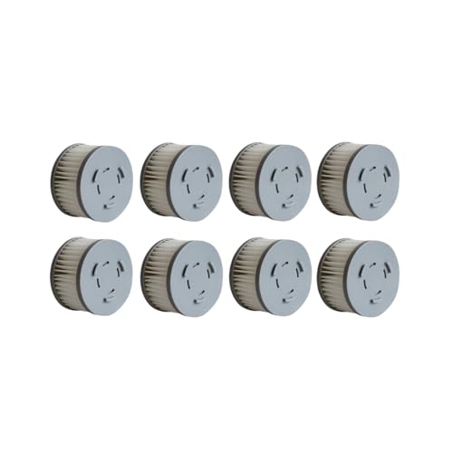 Teile HEPA-Filter, kompatibel mit JIMMY JV85, JV85 Pro, H9 PRO, Zubehör for Handstaubsauger(HEPA Filter 8 pcs) von JIYUTQQ