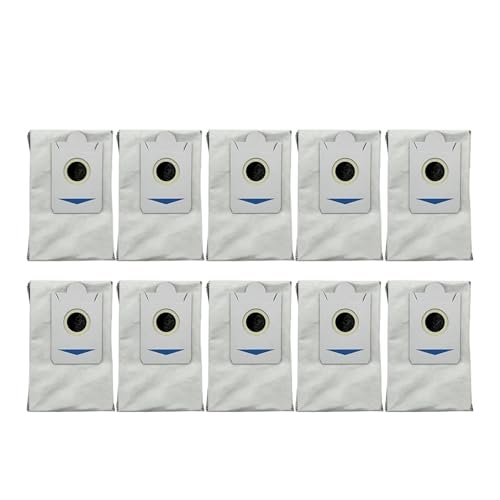 Teile Staubbeutel, kompatibel mit Ecovacs Debot X2, X2 omni, X2 Pro, t30s pro, Roboterstaubsauger-Zubehör(Dust bag 10 pcs) von JIYUTQQ