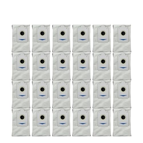 Teile Staubbeutel, kompatibel mit Ecovacs Debot X2, X2 omni, X2 Pro, t30s pro, Roboterstaubsauger-Zubehör(Dust bag 24 pcs) von JIYUTQQ