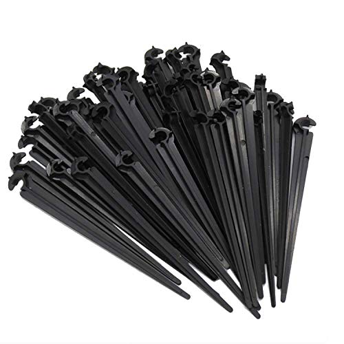 JJ.Accessory 50 Stück C-Form Schlauchhalterungen, Bodenanker, Schwarz, Kunststoff, Gartenaccessoire JJ.Accessory 50 Stück C-Form Schlauchhalterungen, Bodenanker, Schwarz, Kunststoff, Gartenaccessoire von JJ.Accessory