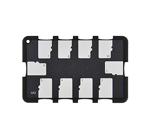 JJC MCH-MSD10 Speicherkartenhülle für 10 microSD-Karten Grau JJC MCH-MSD10 Speicherkartenhülle für 10 microSD-Karten Grau von JJC