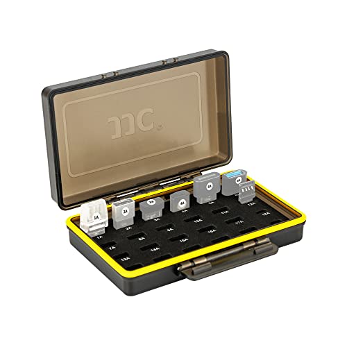 JJC Mini Aufbewahrungsbox für USB-Flash-Laufwerk für 24 x SDCZ430 SDCZ33 Mini USB-Sticks Samsung Netac PNY HP Kingston –Halterung für USB-Stick Box Mini von JJC