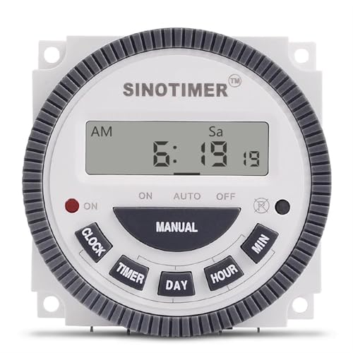 1NO + 1NC Voltfreier Ausgang 16A Zeitrelaissteuerung 220V 230V 240V 7 Tage programmierbarer digitaler Zeitschalter mit Schutzabdeckung 1NO + 1NC Voltfreier Ausgang 16A Zeitrelaissteuerung 220V 230V 240V 7 Tage programmierbarer digitaler Zeitschalter mit Schutzabdeckung von JJCFGRDM