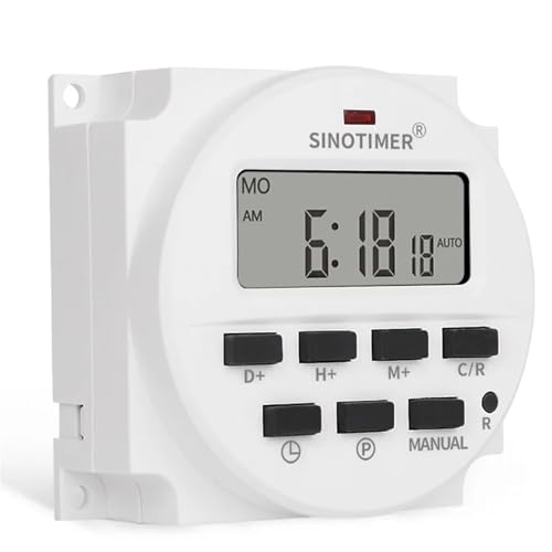 6 Teile/los TM618H-2 220 V AC Spannung Ausgang Digitale Zeit Relais 7 Tage Wöchentlich Programmierbare Timer Schalter 220 V for licht Anwendungen 6 Teile/los TM618H-2 220 V AC Spannung Ausgang Digitale Zeit Relais 7 Tage Wöchentlich Programmierbare Timer Schalter 220 V for licht Anwendungen von JJCFGRDM