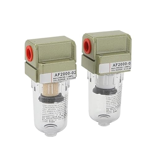 AF2000-02 AF3000-02 AF3000-03 AF4000-04 AF4000-06 AF5000-10 Druckluftkompressor Inline-Feuchtigkeitswasserfilterfalle(AF4000-06 PC12) von JJCFGRDM