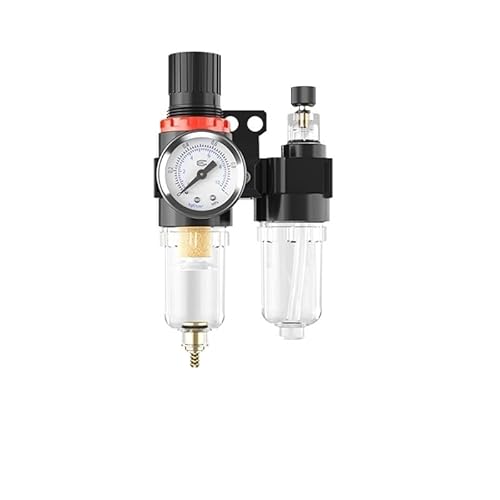 AFC-2000 Pneumatische Filter Luft Behandlung Einheit Druckregler Kompressor Reduzierung Ventil Öl Wasser Trennung AFC2000(Manual drainage,With 12mm) von JJCFGRDM