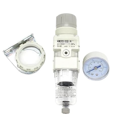 AW20-02-A 1/4 Pneumatische Filter Luft Behandlung Einheit Druckregler Kompressor Reduzierung Ventil Öl Wasser Trennung(AW20-02-A add PC4) von JJCFGRDM