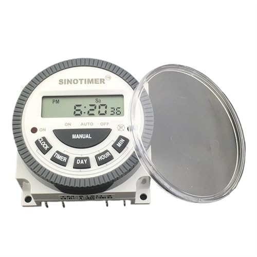 Mehrzweck-Digital-Zeitschaltuhr TM619 220 V mit wasserdichter Abdeckung, Ausgang 220 V, einfache Verkabelung, programmierbare Zeitschaltuhr for 7 Tage Mehrzweck-Digital-Zeitschaltuhr TM619 220 V mit wasserdichter Abdeckung, Ausgang 220 V, einfache Verkabelung, programmierbare Zeitschaltuhr for 7 Tage von JJCFGRDM