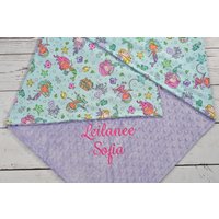 Babydecke Personalisierte Meerjungfrau-Meerjungfrau Baby Minky Decke-Mädchen Meerjungfrau Decke-Personalisierte Babydecke Mädchen-Meerjungfrau von JJCuties