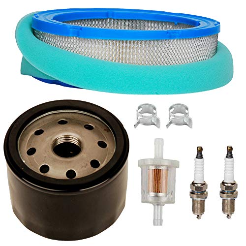 JJDD Carkio Luftfilter Ölfilter Kraftstofffilter mit Zündkerze Ersatz für Briggs & Stratton Vanguard V-Twin 12,5-21 PS von Carkio