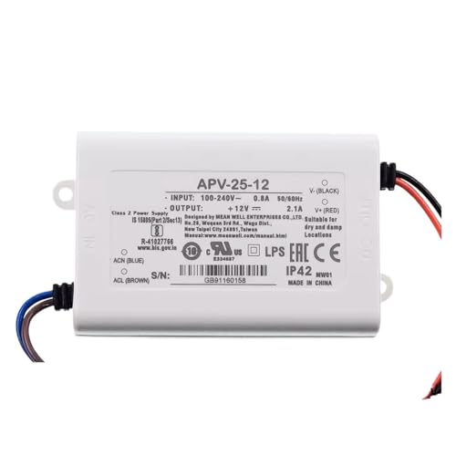 APV-25 Serie 17,5 W 25 W Netzteil APV-25-5 APV-25-12 APV-25-15 APV-25-24 APV-25-36(Apv-25-36v) von JJHQOKYNA