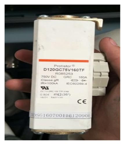 Sicherungen D120GC75V50TF 750VDC GRC 50A CC 7,5 120 TTF 0050 B220824 D120GC75V63TF Q082400 D120GC75V80TF Z090435(D120GC75V63TF) von JJHQOKYNA