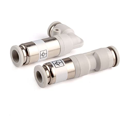 Ventil, Einweg-Luft, pneumatisch, Rückschlagventil, Rückschlagventil, Schnellverbinder, Rohrverschraubung, Rohraußendurchmesser 4 mm, 6 mm, 8 mm, 10 mm, 12 mm(Spu-4) von JJHQOKYNA