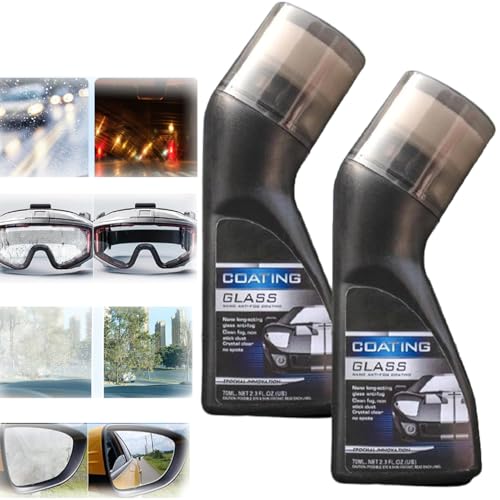 JJKTO Micro-Molecular Anti-Fog Coating Agent Wiper, Car Defogging for Car Windshield, Windows，Mirror，Anti-Fog Coating Car, Car Anti-Fog Agent with Applicator, Magic Gem Coating Glass von JJKTO