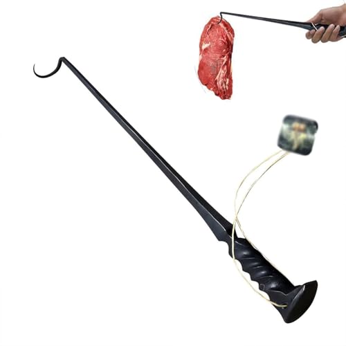 JJKTO Steak Flipper Hook,Food Flipper Hook,BBQ Stainless Steel Barbecue Hook, Pig Tail Food Flipper, Barbecue Turners Hook Grill Accessories Meat Turner Cooking Utensils JJKTO Steak Flipper Hook,Food Flipper Hook,BBQ Stainless Steel Barbecue Hook, Pig Tail Food Flipper, Barbecue Turners Hook Grill Accessories Meat Turner Cooking Utensils von JJKTO