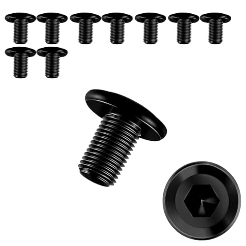 10 Stück Schrauben M8 × 12,Flachkopfschrauben m8 Innensechskant,m8 Schrauben,Schrauben Schwarz,Edelstahl A2 V2A,Vollgewinde 10 Stück Schrauben M8 × 12,Flachkopfschrauben m8 Innensechskant,m8 Schrauben,Schrauben Schwarz,Edelstahl A2 V2A,Vollgewinde von JJPJL