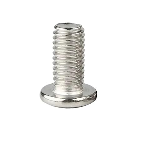 1–50 Stück M3 M4 M5 M6 M8 304 Edelstahl Großer Flacher Sechskant-Innensechskant-Möbelniet-Schraubverbinder-Gelenkbolzen(10pcs M5,55mm) von JJQXAIBH