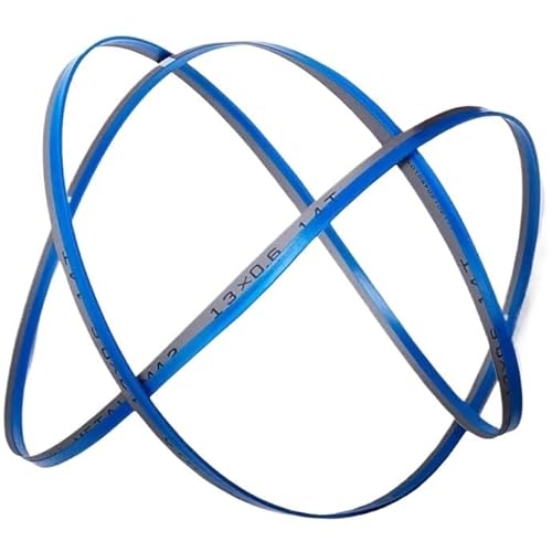 1 Stück 1085–1840 mm * 13 0,6 M42 Bi-Metall-Sägebänder, verschiedene Teilungen for Schneiden von Metall und Hartholz(14Tpi,Length 1670mm) von JJQXAIBH