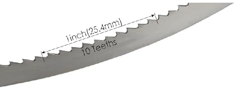 1 stück 2032 6,35 0,35mm Holz Band Sägeblatt 80 In 6T 10T 14T TPI Holzbearbeitung Bandsägeblätter Ideal for Anwendungen Holzschnitt(10 TPI) von JJQXAIBH