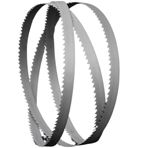 2PC Länge 1400 1425 2240 1065 1511 1575 1712 1790X6.35wideX6T 10T 14T Holzbearbeitungsblatt Bandsäge for Holzbearbeitung Bandsägeblätter(2PCS-14TPI,1712x9) von JJQXAIBH