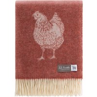 Huhn Terrakotta Wollüberwurf | Reversibel Gebrannte Orange Sofa Decke Muttertagsgeschenk Huhn Terrakotta Wollüberwurf | Reversibel Gebrannte Orange Sofa Decke Muttertagsgeschenk von JJTextile