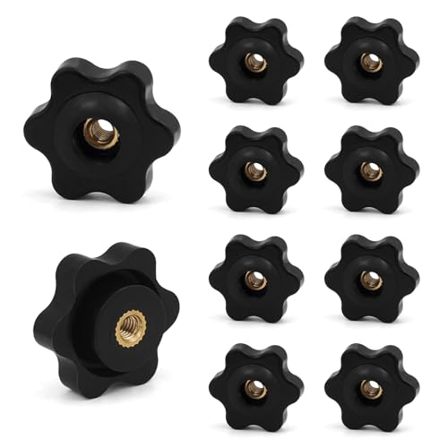 JJWNMLL 10 stücke M4*25mm Sechsecker Kunststoff Kopf Sternschraube, Sterngriffschraube,Gewinde Ersetzen Stern Hand,Handanfangschraube,mechanische Verriegelungsschraube JJWNMLL 10 stücke M4*25mm Sechsecker Kunststoff Kopf Sternschraube, Sterngriffschraube,Gewinde Ersetzen Stern Hand,Handanfangschraube,mechanische Verriegelungsschraube von JJWNMLL