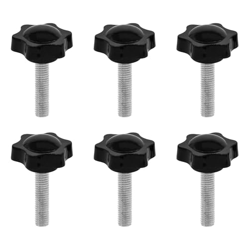 JJWNMLL 6 stücke M10*40mm Sechsecker Kunststoff Kopf Sternschraube, Sterngriffschraube,Gewinde Ersetzen Stern Hand,Handanfangschraube,mechanische Verriegelungsschraube JJWNMLL 6 stücke M10*40mm Sechsecker Kunststoff Kopf Sternschraube, Sterngriffschraube,Gewinde Ersetzen Stern Hand,Handanfangschraube,mechanische Verriegelungsschraube von JJWNMLL