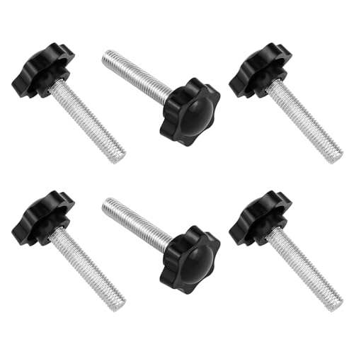 JJWNMLL 6 stücke M10*50mm Sechsecker Kunststoff Kopf Sternschraube, Sterngriffschraube,Gewinde Ersetzen Stern Hand,Handanfangschraube,mechanische Verriegelungsschraube JJWNMLL 6 stücke M10*50mm Sechsecker Kunststoff Kopf Sternschraube, Sterngriffschraube,Gewinde Ersetzen Stern Hand,Handanfangschraube,mechanische Verriegelungsschraube von JJWNMLL