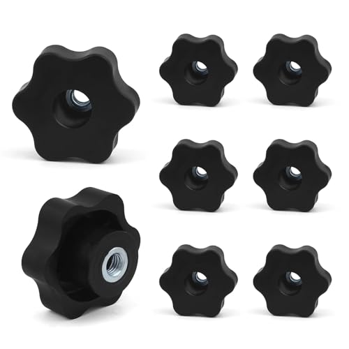 JJWNMLL 8 stücke M8*48mm Sechsecker Kunststoff Kopf Sternschraube, Sterngriffschraube,Gewinde Ersetzen Stern Hand,Handanfangschraube,mechanische Verriegelungsschraube JJWNMLL 8 stücke M8*48mm Sechsecker Kunststoff Kopf Sternschraube, Sterngriffschraube,Gewinde Ersetzen Stern Hand,Handanfangschraube,mechanische Verriegelungsschraube von JJWNMLL