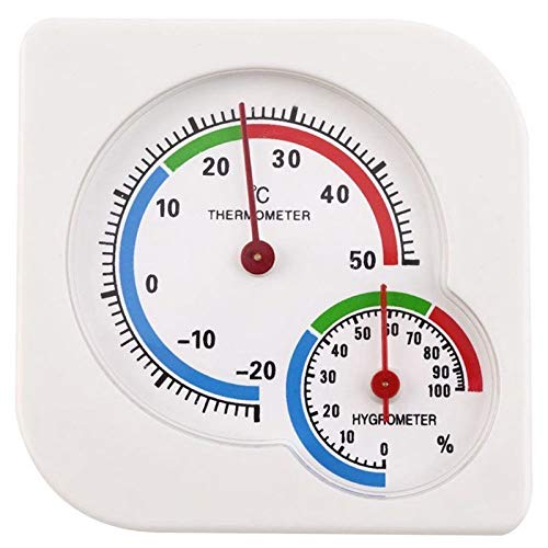 2-in-1 Mini-Thermometer für den Innen- und Außenbereich, für Nasshygrometer, Messgerät von JJYP