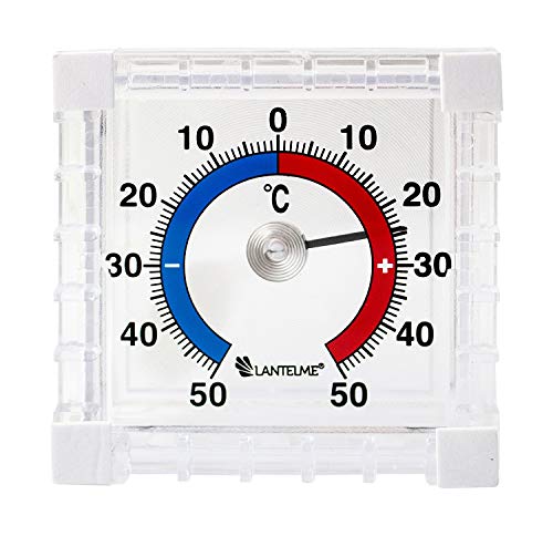 Selbstklebendes Fenster-/Wand-/Temperatur-Thermometer, für den Innen- und Außenbereich, für Zuhause und Büro von JJYP