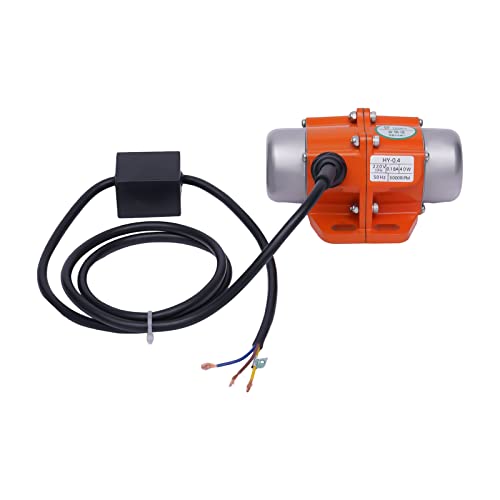 JJsdwin 100W Asynchroner Vibrationsmotor, 1Phase Vibrator mit Verstellbarer Winkel, Mehrzweckmotor für Mining und Metallurgy, Produktgröße 17x11x7,5 cm von JJsdwin