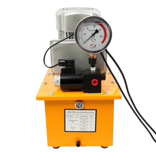 JJsdwin Elektrohydraulikpumpe, Elektrische Angetriebene mit Erhöhte Pads, Solenoide Hydraulikaggregat für Automobilherstellung und Wartung, Kraftstofftank Kapazität 7L JJsdwin Elektrohydraulikpumpe, Elektrische Angetriebene mit Erhöhte Pads, Solenoide Hydraulikaggregat für Automobilherstellung und Wartung, Kraftstofftank Kapazität 7L von JJsdwin