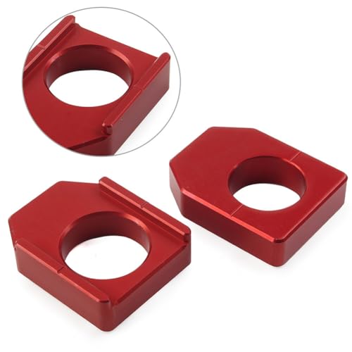 CNC Kettenversteller Schwingenschieber für Honda CR125R CR250R 2000-2007 CRF450R Rot CNC Kettenversteller Schwingenschieber für Honda CR125R CR250R 2000-2007 CRF450R Rot von JKAPCYJFHF