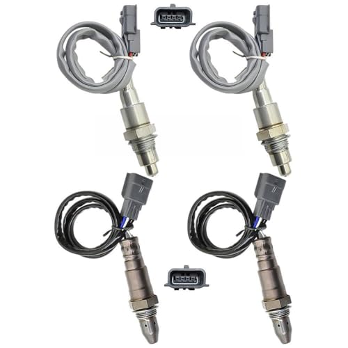 Sauerstoff-O2-Sensor 1 & 2 für 2015 2016 2017 2018 für Nissan Altima 3,5 l vorne + hinten, 4 Stück Sauerstoff-O2-Sensor 1 & 2 für 2015 2016 2017 2018 für Nissan Altima 3,5 l vorne + hinten, 4 Stück von JKAPCYJFHF
