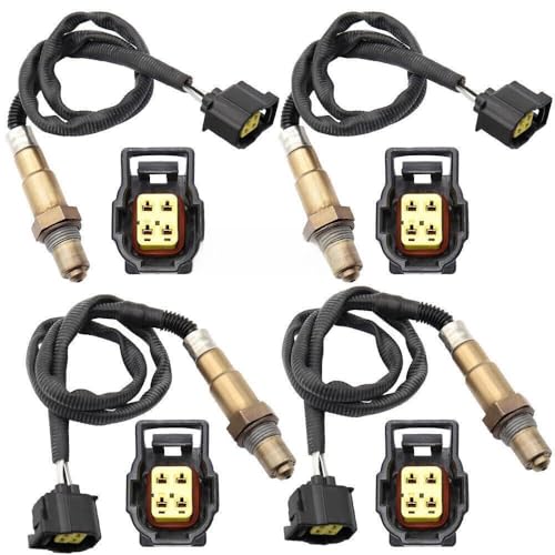 Sauerstoff-O2-Sensor o2 1 & 2 für 2003–2017 für Dodge Viper V10 8.3L 8.4L oben + unten, 4 Stück Sauerstoff-O2-Sensor o2 1 & 2 für 2003–2017 für Dodge Viper V10 8.3L 8.4L oben + unten, 4 Stück von JKAPCYJFHF