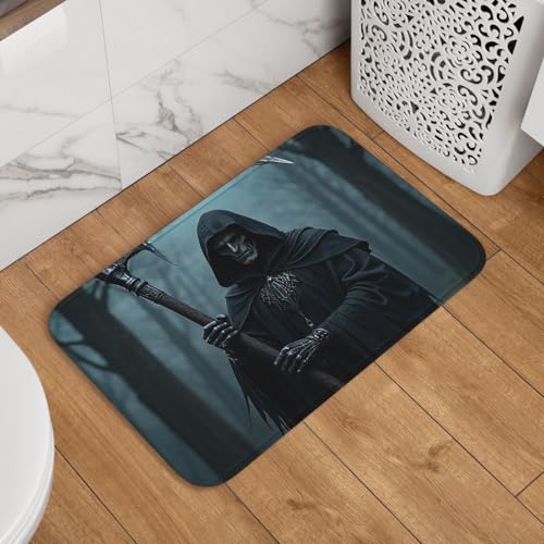 Fußmatte Willkommens-Fußmatte, 40,6 x 61 cm, rutschfest, saugfähig, weich, waschbar, Bodenmatte, mythologische Figur, Teppich für stilvolle Küche, Schlafzimmer, Badezimmer, Dekor Fußmatte Willkommens-Fußmatte, 40,6 x 61 cm, rutschfest, saugfähig, weich, waschbar, Bodenmatte, mythologische Figur, Teppich für stilvolle Küche, Schlafzimmer, Badezimmer, Dekor von JKASDTRP
