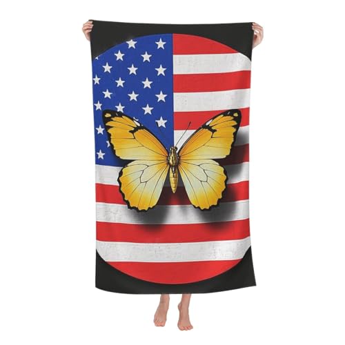 JKASDTRP Schnell trocknendes Strandtuch, weich, saugfähig, Badetuch, sandfrei, Mikrofaser, Pool-Handtuch für Damen und Herren, Camping, Reisen, Schwimmen, 81,3 x 132,2 cm JKASDTRP Schnell trocknendes Strandtuch, weich, saugfähig, Badetuch, sandfrei, Mikrofaser, Pool-Handtuch für Damen und Herren, Camping, Reisen, Schwimmen, 81,3 x 132,2 cm von JKASDTRP