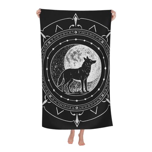 JKASDTRP Schnell trocknendes Strandtuch, weich, saugfähig, Badetuch, sandfrei, Mikrofaser, Pool-Handtuch für Damen und Herren, Camping, Reisen, Schwimmen, 81,3 x 132,2 cm JKASDTRP Schnell trocknendes Strandtuch, weich, saugfähig, Badetuch, sandfrei, Mikrofaser, Pool-Handtuch für Damen und Herren, Camping, Reisen, Schwimmen, 81,3 x 132,2 cm von JKASDTRP